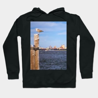 Seagull Liberty Island Ferry New York City Hoodie